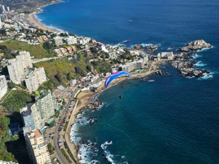 Parapente en Reñaca Norte