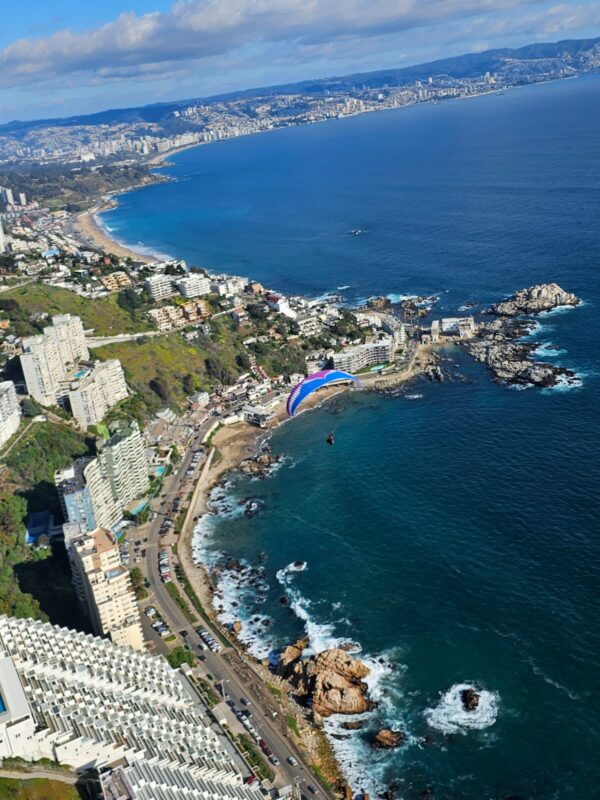 Parapente en Reñaca Norte